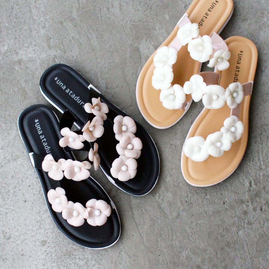 フラワー トングサンダル ビジュー パール レディース 19s S 19 12 Brignton Y 通販 Yahoo ショッピング