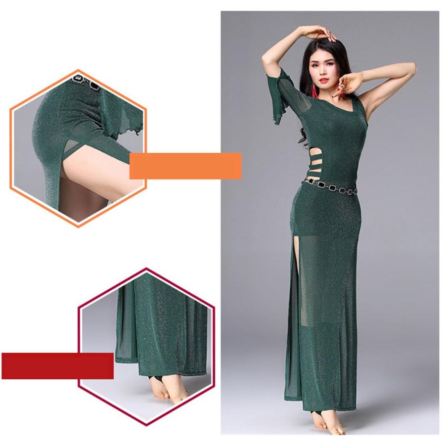 ダンス衣装　ベリーダンスetc ドレス　ワンピース　スパンコール(スリット有り) 楽天市場】ラテン ダンス衣装 ワンピース スパンコール フリンジ