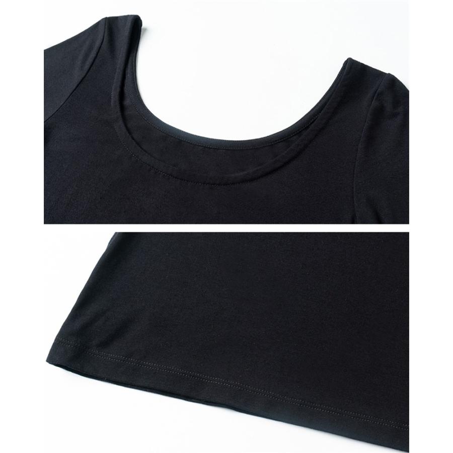 レディース ダンス ジャズ バレエ ヨガ シンプルTシャツ トップス 着