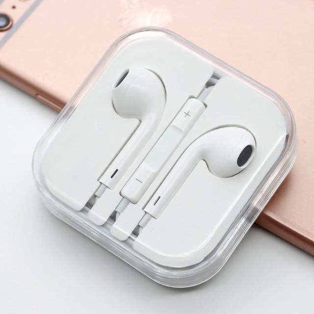 Apple iPhone 純正 イヤホン マイク Earpodsタイプ バルク品 Apple iPhone 純正 イヤホン マイク Earpodsタイプ バルク品
