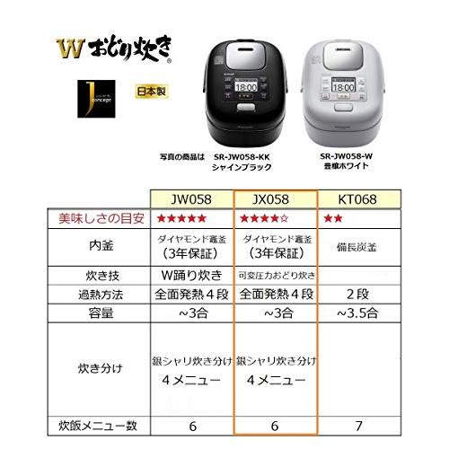 BRILLIANCE2)可変圧力おどり炊き 豊穣ブラック パナソニック 炊飯器 3