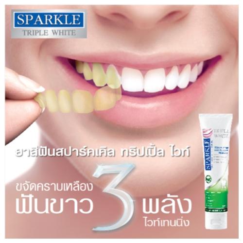 歯磨き粉 SPARKLE TRIPLE WHITE スパークル トリプルホワイト 100g