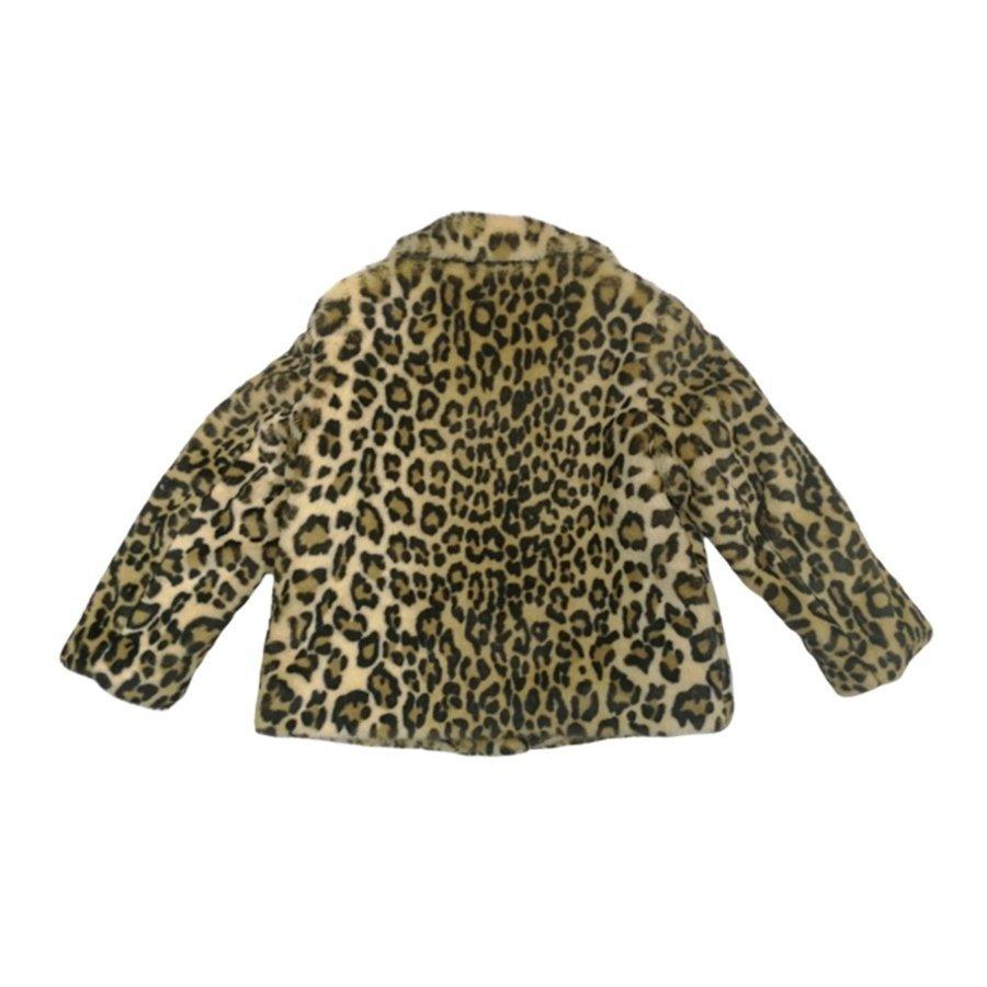 Bonpoint ボンポワン アニマル柄 レオパードコート ファーコート  