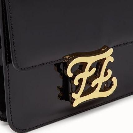 フェンディ FENDI KARLIGRAPHY カーリグラフィ カリグラフィ パテント 
