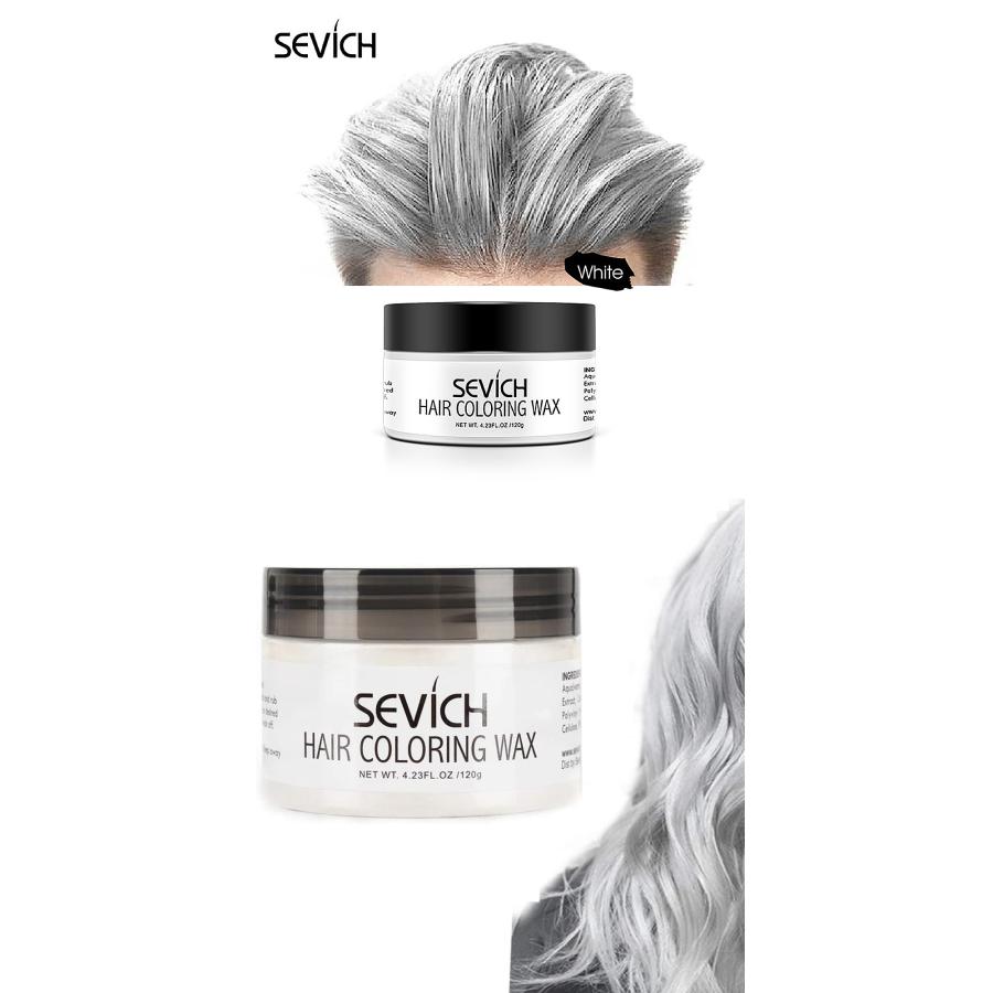 カラーワックス ヘアカラーワックス ハロウィン コスプレ 大容量 120g 整髪料 カラーリング ヘアカラー SEVICH HAIR COLORING WAX｜brilliant-world｜20