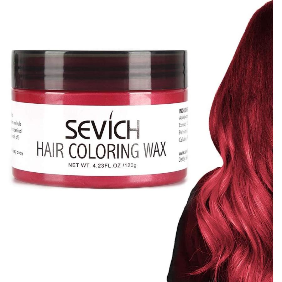 SEVICH HAIR COLORING WAX ヘアカラーワックス 大容量 120g ヘアケア スタイリング ワックス 整髪料 カラーリング