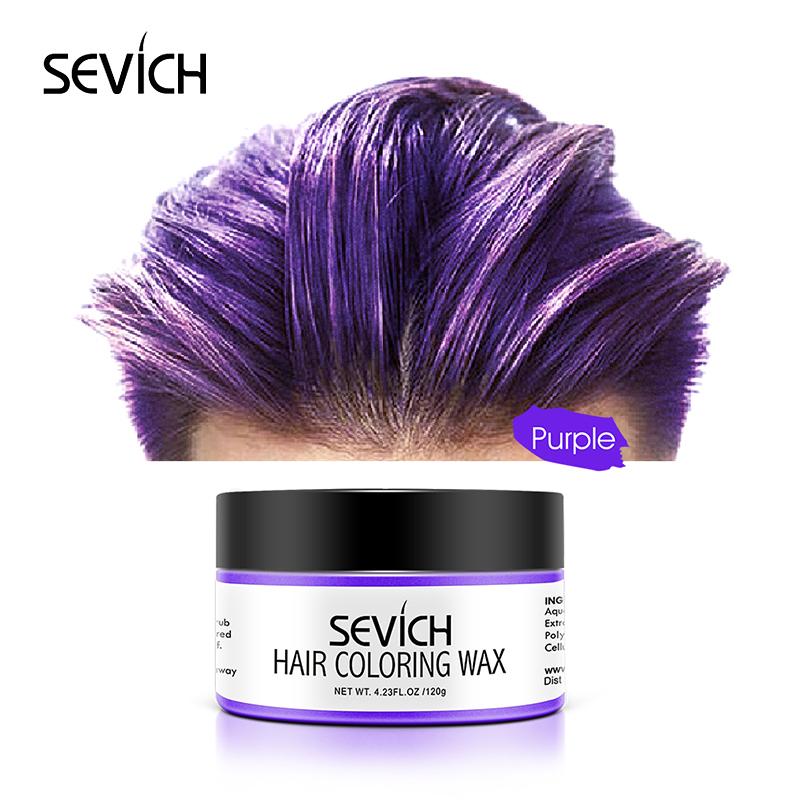 SEVICH HAIR COLORING WAX ヘアカラーワックス 大容量 120g ヘアケア スタイリング ワックス 整髪料 カラーリング