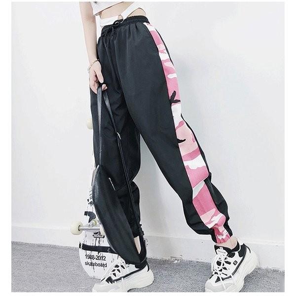 Hiphop ダンス 衣装 レディース 迷彩 パンツ ヒップホップ ダンスパンツ ボトムス ズボン Fdy ムゲンカレイ 通販 Yahoo ショッピング