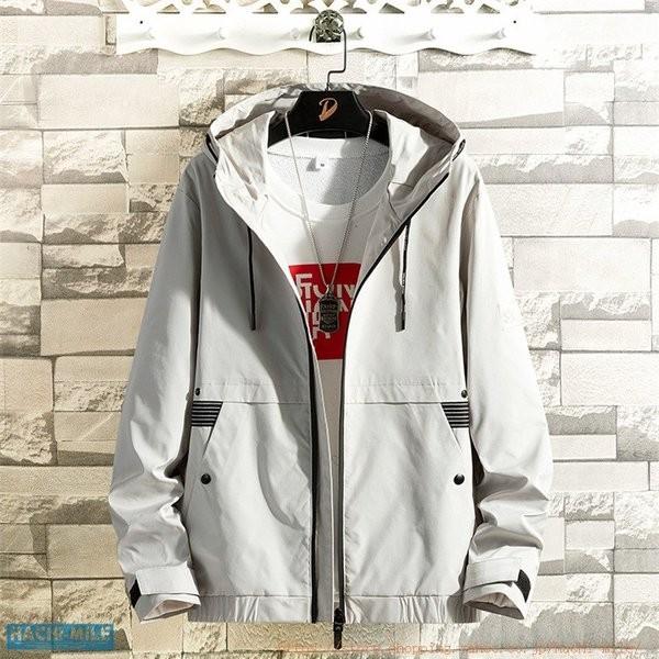 値引 作業着 シンプル 無地ジャンパー ハイネック ジップアップ ジャンパー メンズ マウンテンパーカー お兄系 冬 秋 マウンテンパーカー サイズ M Www We Job Com