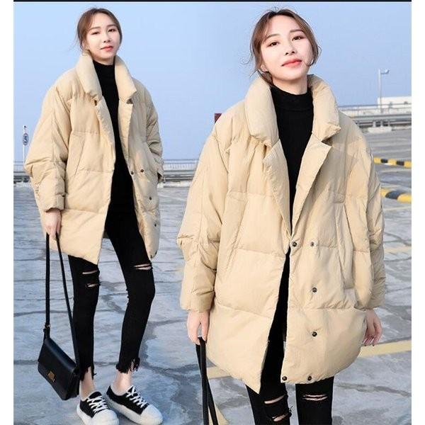 ダウンコート レディース ロングダウンコート ドルマンスリーブ ダウンジャケット ロング 着痩せ アウター 冬 暖かい 防寒服 20代 30代 40代 50代 2019