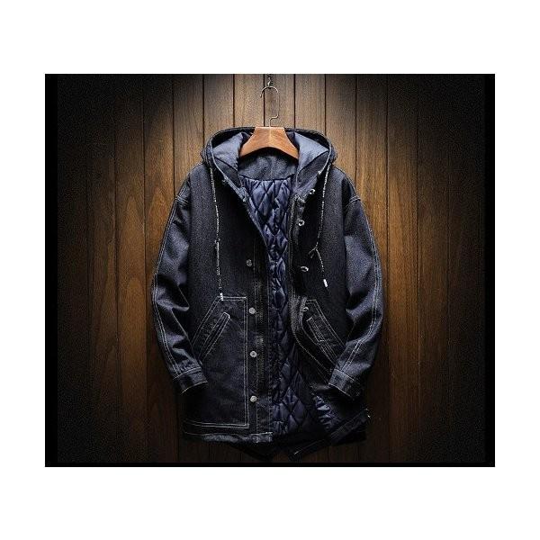 22新発 アウター ジャケット デニム フード 厚手 柄 無地 ブランド おしゃれ メンズ デニムジャケット 大きいサイズ 50代 40代 17amj243 冬 秋 Gジャン デニム サイズ Xxl L相当 Michiganestateplanning Com