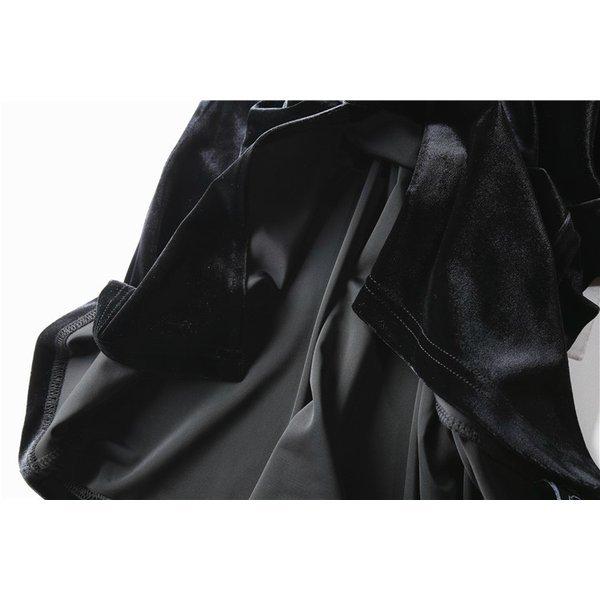 速達メール便 ワンピース Vネック 長袖 レース ワンカラー 光沢感 ウエストリボン レトロ 甘め お出かけスタイル 無地 パイル織物 ブラック ゴールドドライブ Cg29 Lyq ムゲンカレイ 通販 Yahoo ショッピング 新着商品 Pemulihanlb3 Info