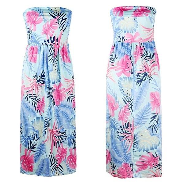 ハワイアンドレス フラドレス フラダンス ハワイアン ムームー ハワイムームー マキシワンピース ノースリーブ ロングドレス フラワープリント 花柄 Qylgnahc ムゲンカレイ 通販 Yahoo ショッピング