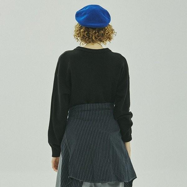 ニット セーター メンズ レディース インナー プルオーバー Uネック 長袖 無地 M L Xl 2xl 男女兼用 カジュアル シンプル 春服 秋 服 冬服 15秋冬新作