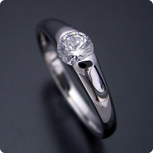 ブリリアントジュエリー 店婚約指輪ダイヤモンド10万円プラチナ