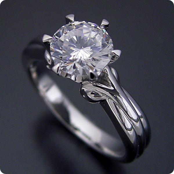 １００万円 婚約指輪 １カラット エンゲージリング １ｃｔダイヤモンド プロポーズ用 ブライダルジュエリー プラチナ １カラット版 アームの処理が 1ct Be53 100 ブリリアントジュエリー ヤフー店 通販 Yahoo ショッピング