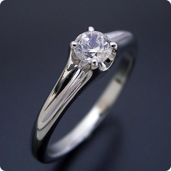 最高品質の 婚約指輪エンゲージリング０.３カラット一粒０.３ｃｔダイヤモンドブライダルジュエリープラチナ結婚指輪マリッジリング隠れた4本爪デザインの婚約指輪Ｆ エンゲージリング