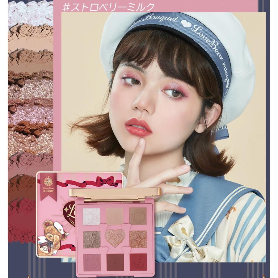 Flower Knows フラワーノーズ Lovebear 9色アイシャドウパレット Fklovebeareyeshadow ブリリアントプラス 通販 Yahoo ショッピング