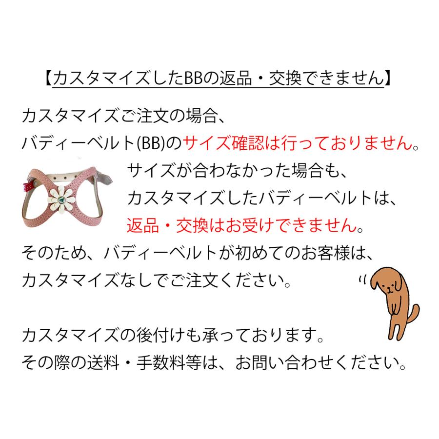 アルファベット バディーベルトのカスタマイズ BUDDY BELTS（バディー