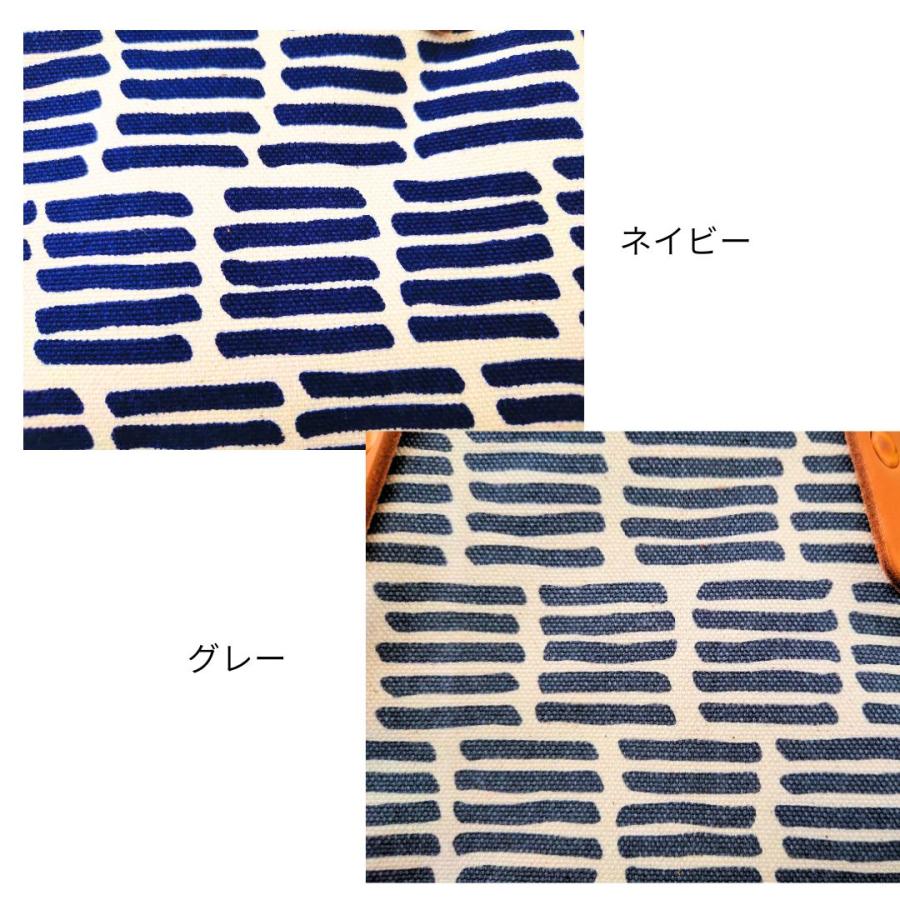 倉敷製帆布 トートバッグ レディース 小さめ 日本製 総裏地付き BITE 持ち手ヌメ革 手提げバッグ おしゃれ 軽量 | 倉敷帆布 | 11