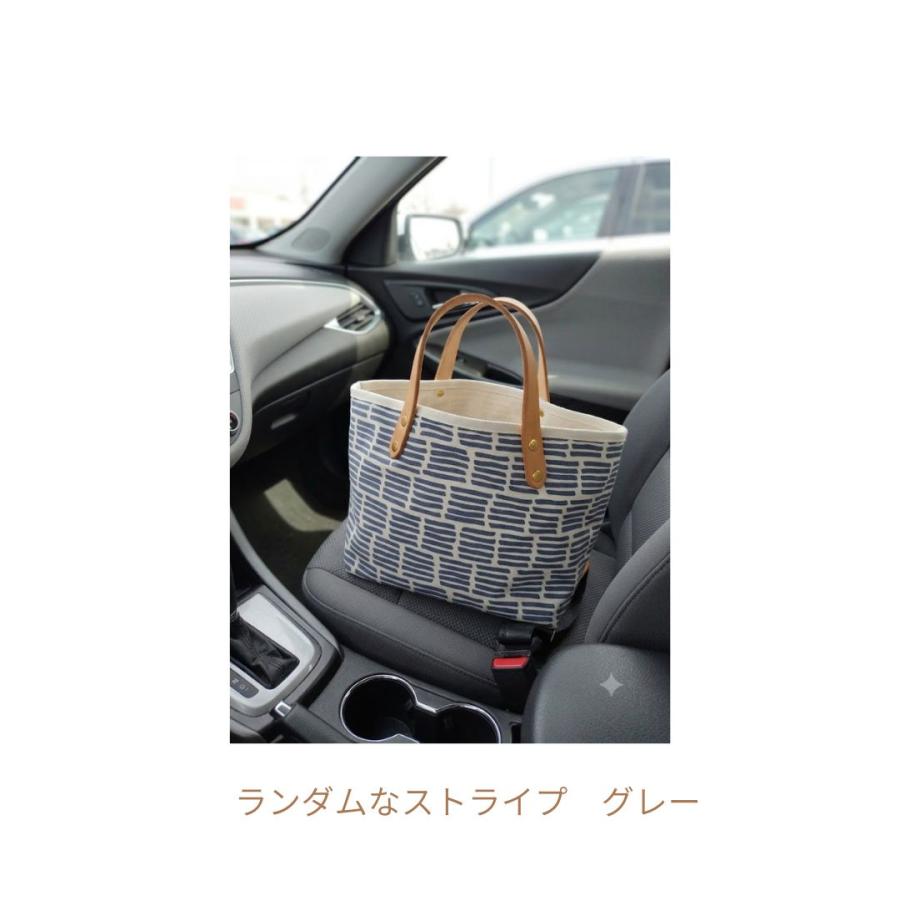 倉敷製帆布 トートバッグ レディース 小さめ 日本製 総裏地付き BITE 持ち手ヌメ革 手提げバッグ おしゃれ 軽量 | 倉敷帆布 | 02