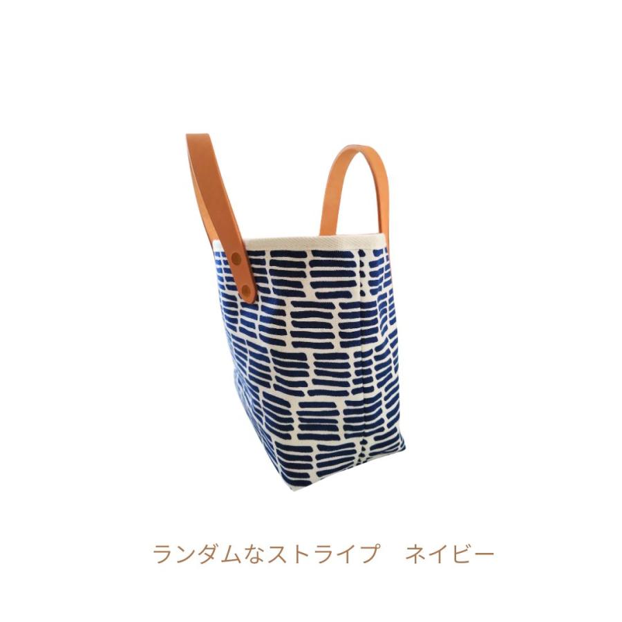 倉敷製帆布 トートバッグ レディース 小さめ 日本製 総裏地付き BITE 持ち手ヌメ革 手提げバッグ おしゃれ 軽量 | 倉敷帆布 | 03