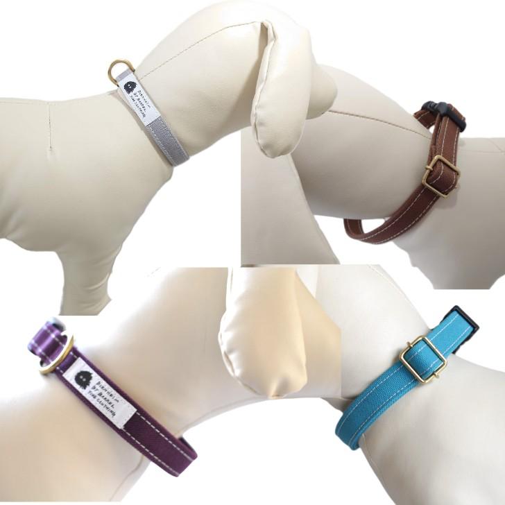 犬 首輪 中型犬 柴犬首輪 日本製 L コバルト ブラウン グレー グレープ グレー 中型犬用 おしゃれ 倉敷帆布 肌に優しい 丈夫安全 丈夫 手洗い プレゼント 誕生日 |  | 07