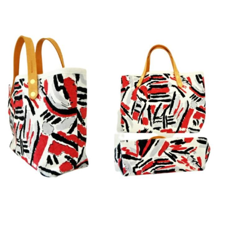 展示品のため通常価格より30％OFF トートバッグ レディース キャンバス 手提げバッグ 小さめ 総裏地 おしゃれ 倉敷帆布 日本製 MOOD 持ち手ヌメ革 | 倉敷帆布 | 13