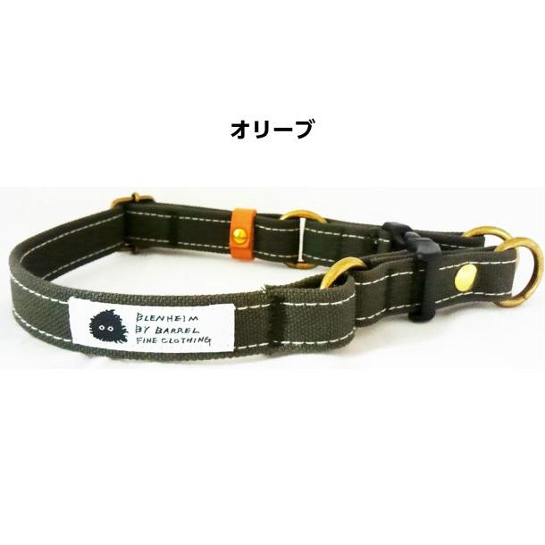 M 首輪 倉敷帆布 犬首輪 日本製 手作り 帆布 カラ キャンバス ダブルリング オリーブ ボルドー M 首輪幅15mm 首回り27 35cm Drm Orbo Brindleブリンドル Yahoo 店 通販 Yahoo ショッピング