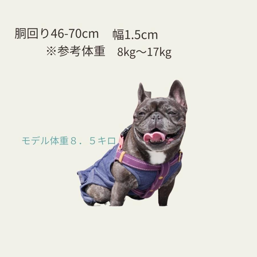 フレンチブルドッグ専用設計 8kg〜17kg 着用実績 バイカラー 抜け