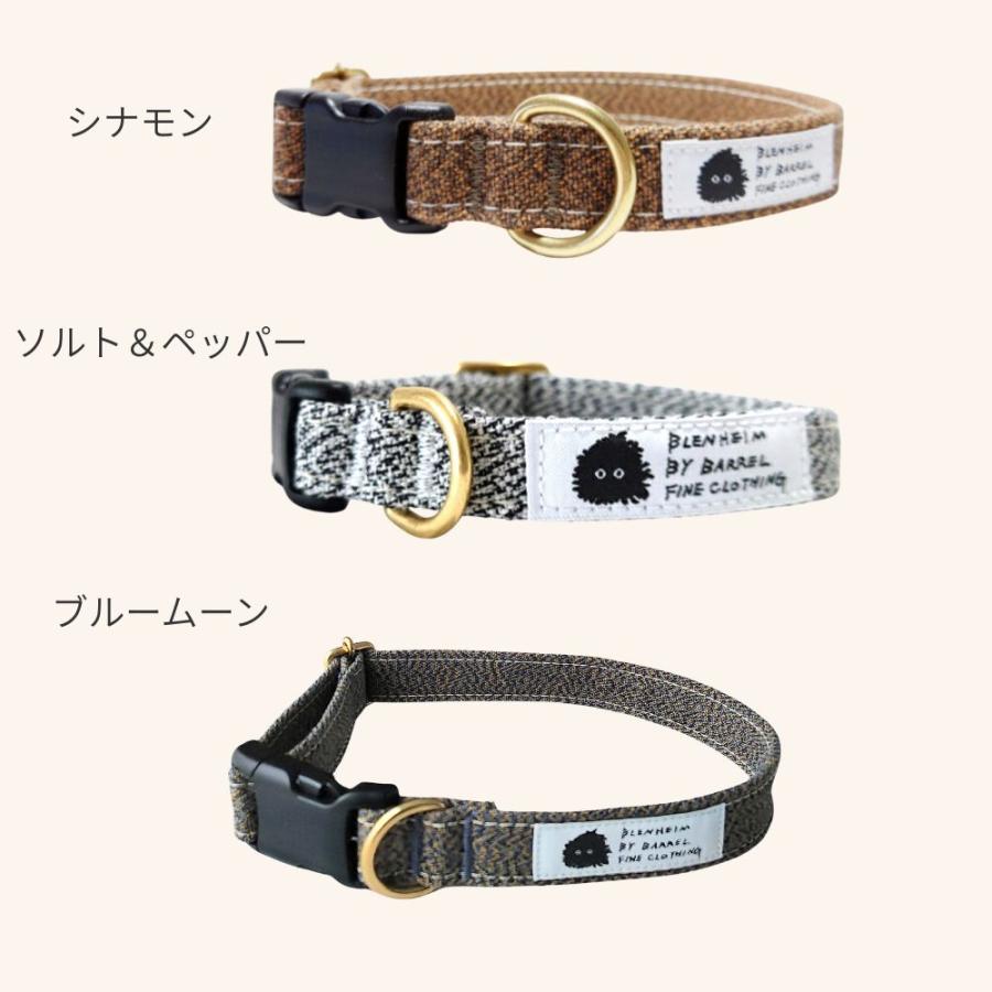 犬 首輪 日本製 中型犬 倉敷製帆布 ミックスキャンバス  L 食い込みにくい コットン 柴犬 ミニチュアシュナウザー フレンチブルドッ グ |  | 06