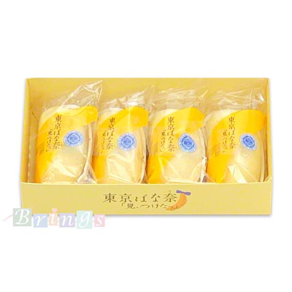 東京ばな奈「見ぃつけたっ」4個入 専用おみやげ袋(ショッパー)付き