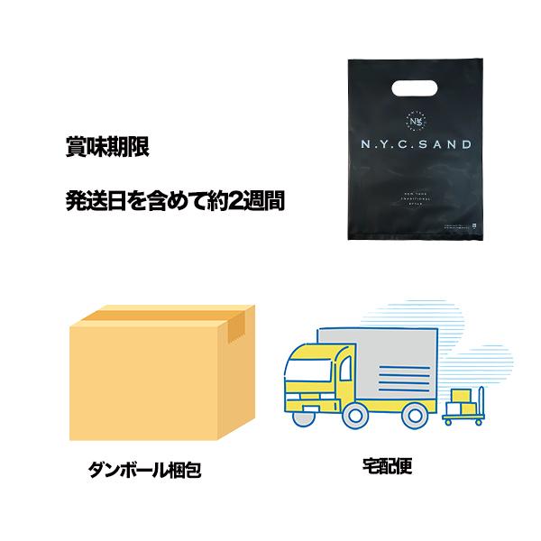 N.Y. キャラメルサンド 4個入 N.Y.C.SAND 専用おみやげ袋(ショッパー