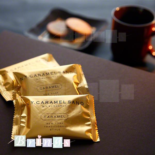 N.Y. キャラメルサンド 8個入 N.Y.C.SAND 専用おみやげ袋(ショッパー