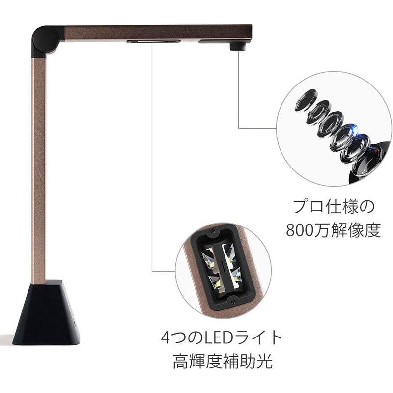 iOCHOW スキャナー S1 ドキュメントスキャナー 800万画素 非破壊 USB