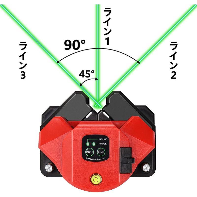 店舗良い Firecore フロアレーザー F310G グリーンレーザー 高輝度 クロスライン 大矩 水平ライン 垂直ライン レーザーライン レーザー