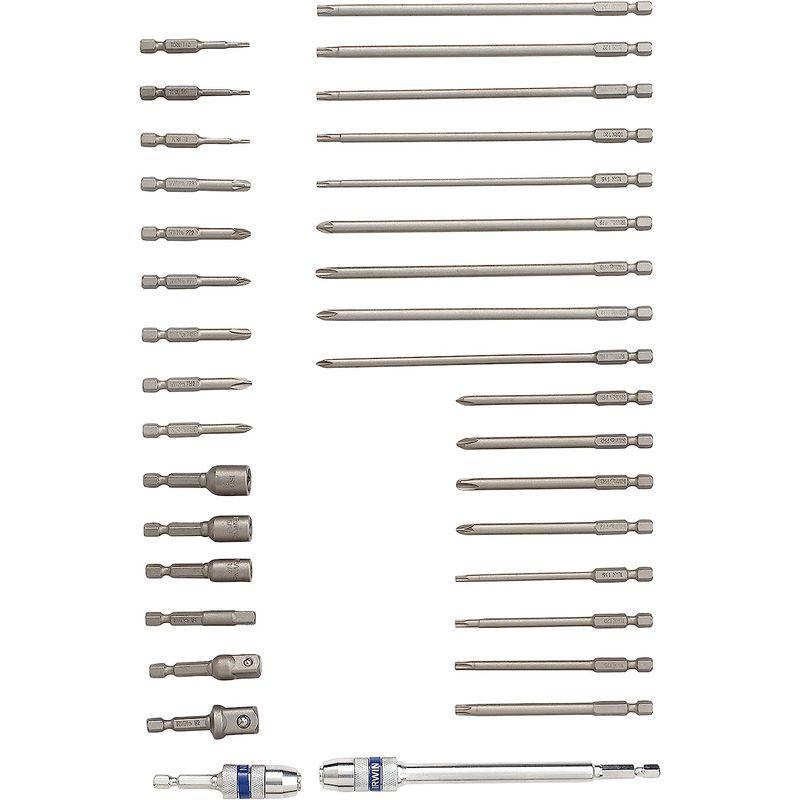 Irwin　Hanson　3057034　Fastener　Pc.　Bit　Set　34　34Pc　Driver　Quic　Fastener