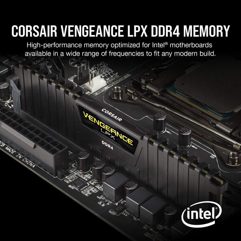 2022年最新改良版 CORSAIR DDR4-4000MHz デスクトップPC用 メモリ VENGEANCE LPXシリーズ 16GB 8GB×2枚 CMK16