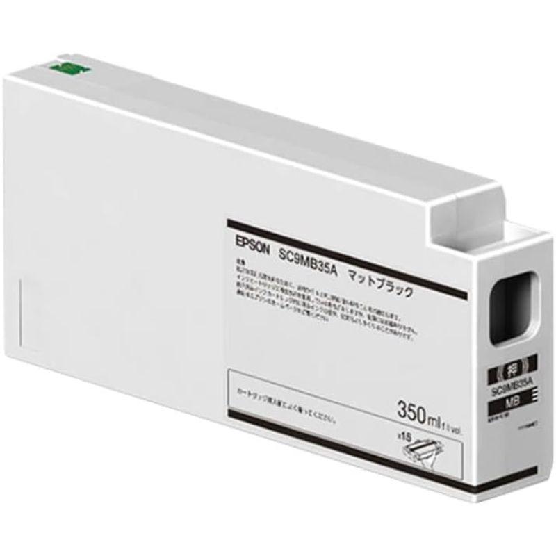 EPSON　インクカートリッジ　SC9MB35A　350ml　純正品　マットブラック