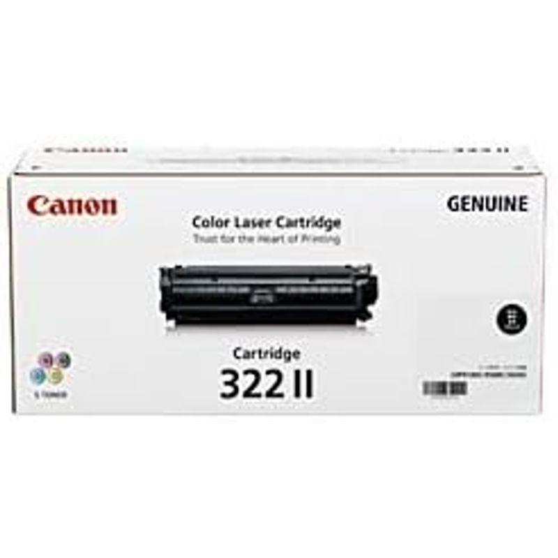 純正品　キャノン（Canon）　トナーカートリッジ　型番：カートリッジ322II（B）　単位：1個　ブラック