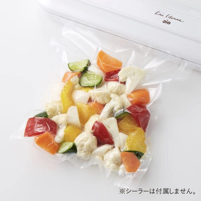 貝印　KAI　Kai　House　AIO　sousvide　低温調理器　専用　真空袋　Lサイズ　100枚入　House　DK5133　Kai