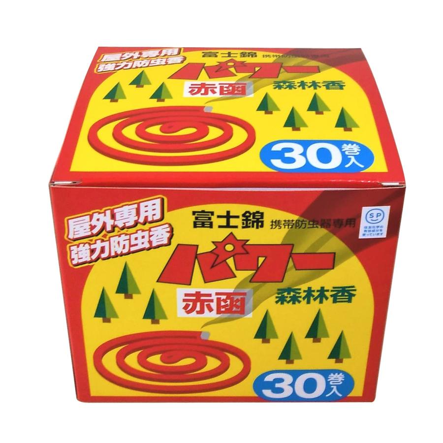 富士錦 パワー森林香(赤色) 30巻入り（Yahoo!・堂本商事）