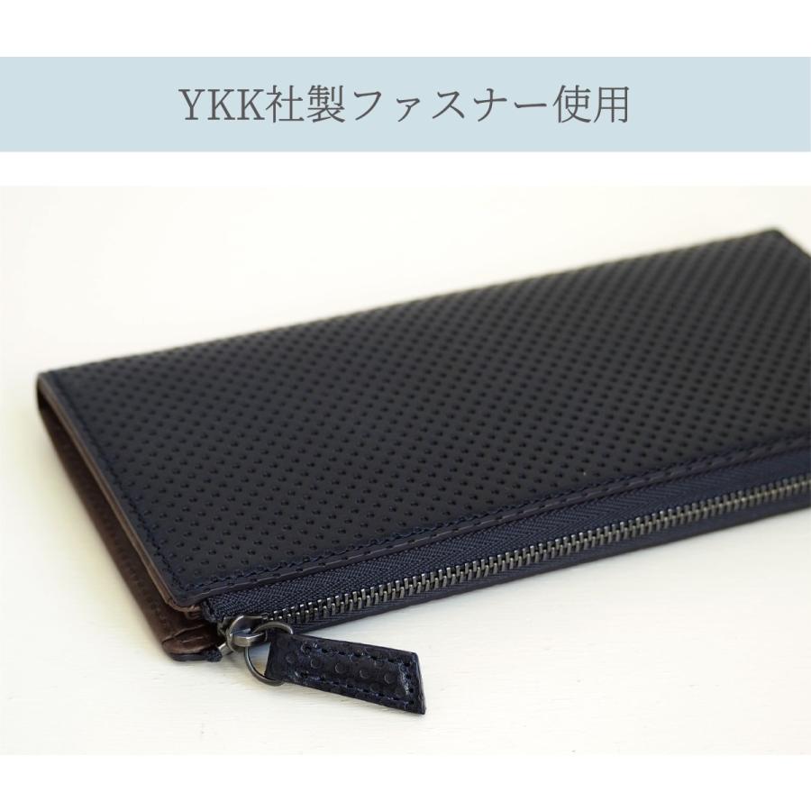 DUENDE 長財布 L字ファスナー duende イタリアンレザー