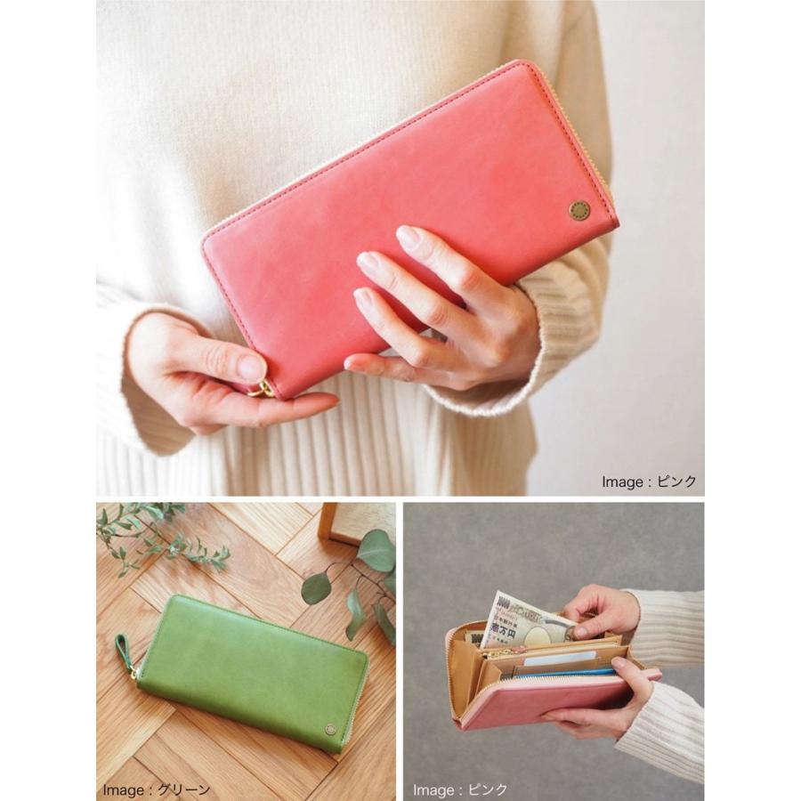 DUENDE（デュエンデ） 長財布 ラウンド ファスナー 日本製 送料無料