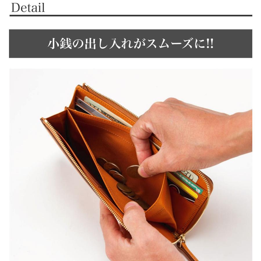 DUENDE（デュエンデ） 長財布 L字 ファスナー 栃木レザー 日本製 送料