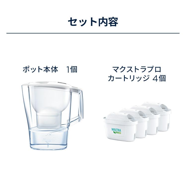 BRITA（ブリタ） 浄水器 公式 ポット型浄水器アルーナCOOL マクストラ