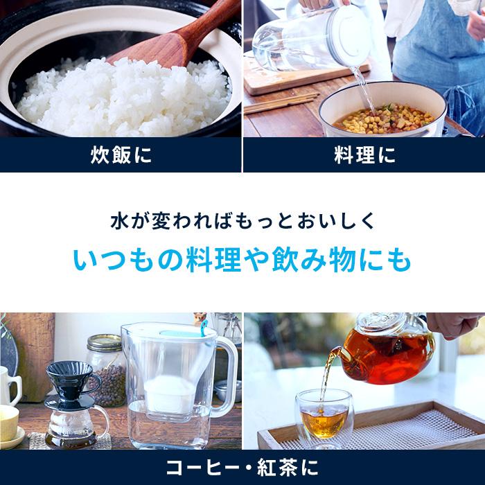BRITA（ブリタ） 浄水器 公式 ポット型浄水器 アルーナXL カートリッジ