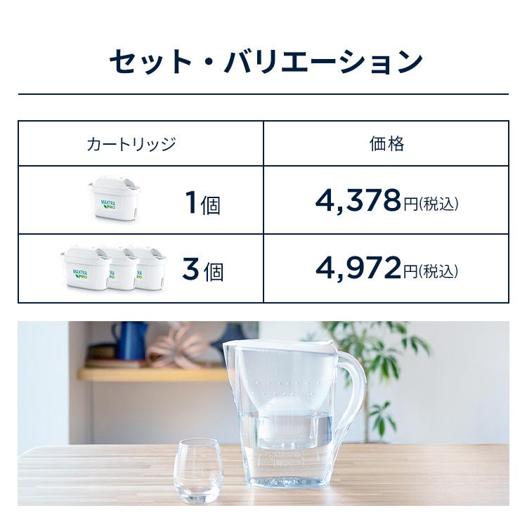BRITA（ブリタ） 浄水器 公式 ポット型浄水器 マレーラ カートリッジ1
