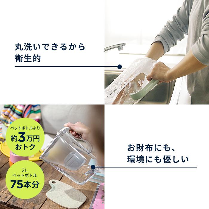 BRITA（ブリタ） 浄水器 公式 ポット型浄水器 スタイルエッセンシャル