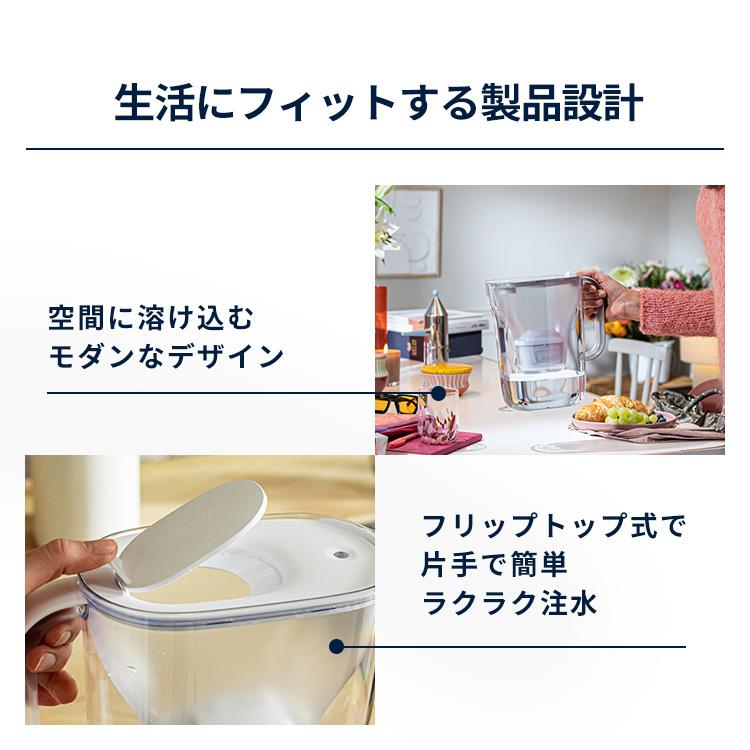 BRITA（ブリタ） 浄水器 公式 ポット型浄水器 スタイルエッセンシャル